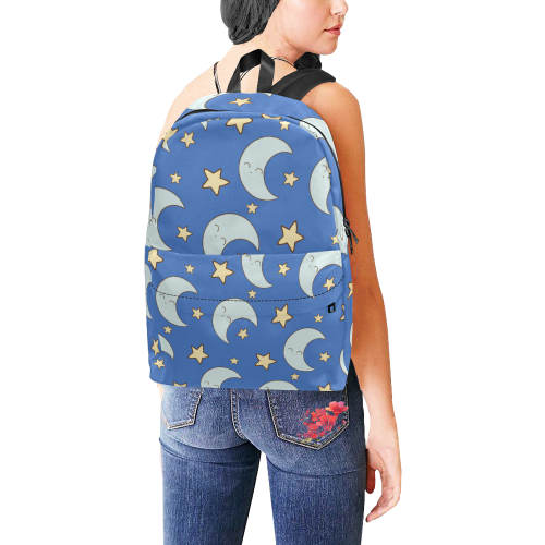 Happy Moon Unisex Classic Backpack (Model 1673)