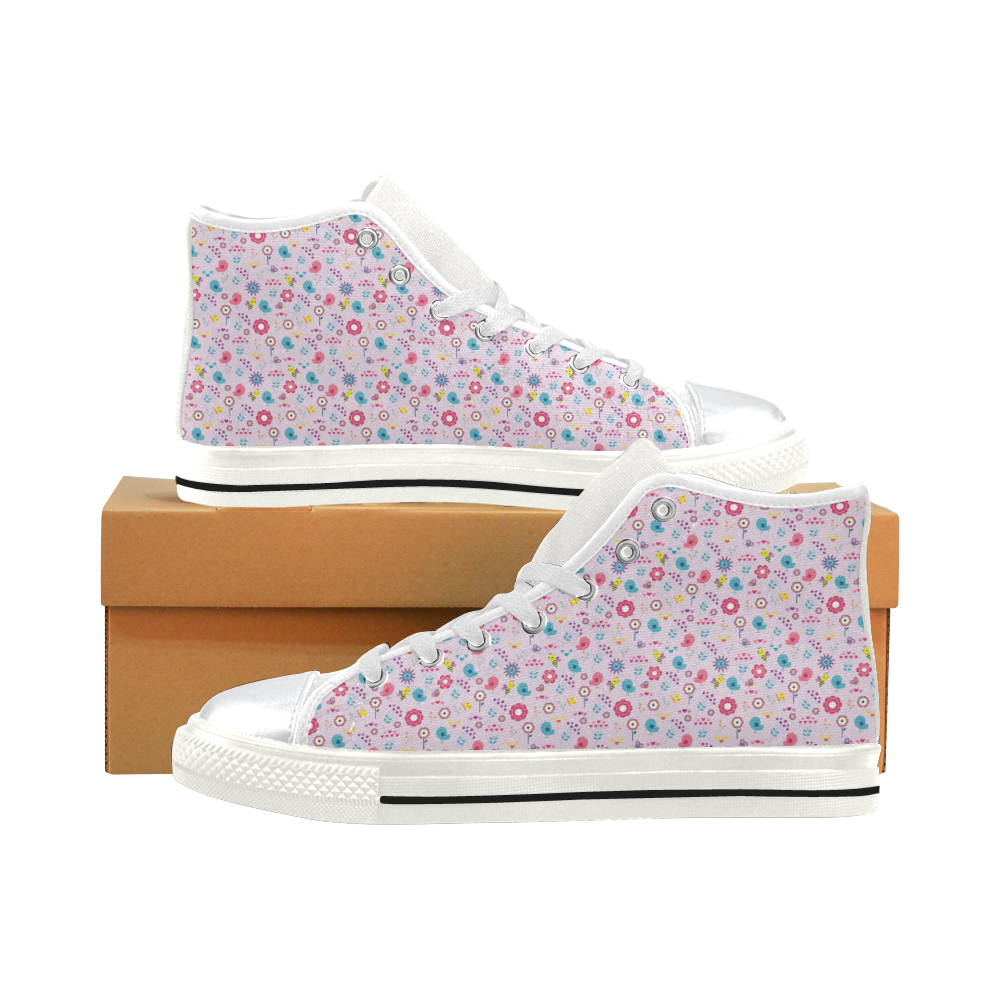 19kd High Top Canvas Shoes for Kid (Model 017)