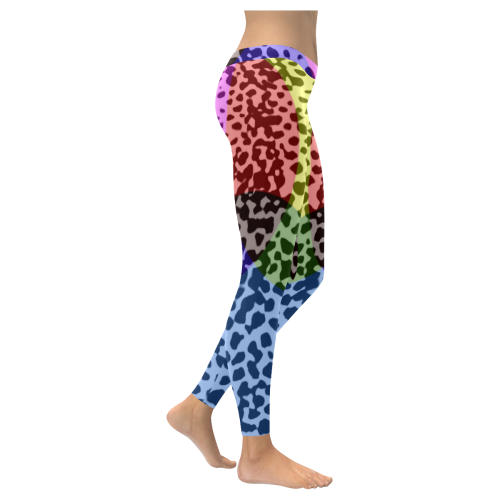 3-1-1C-3-1-2 Women's Low Rise Leggings (Invisible Stitch) (Model L05)