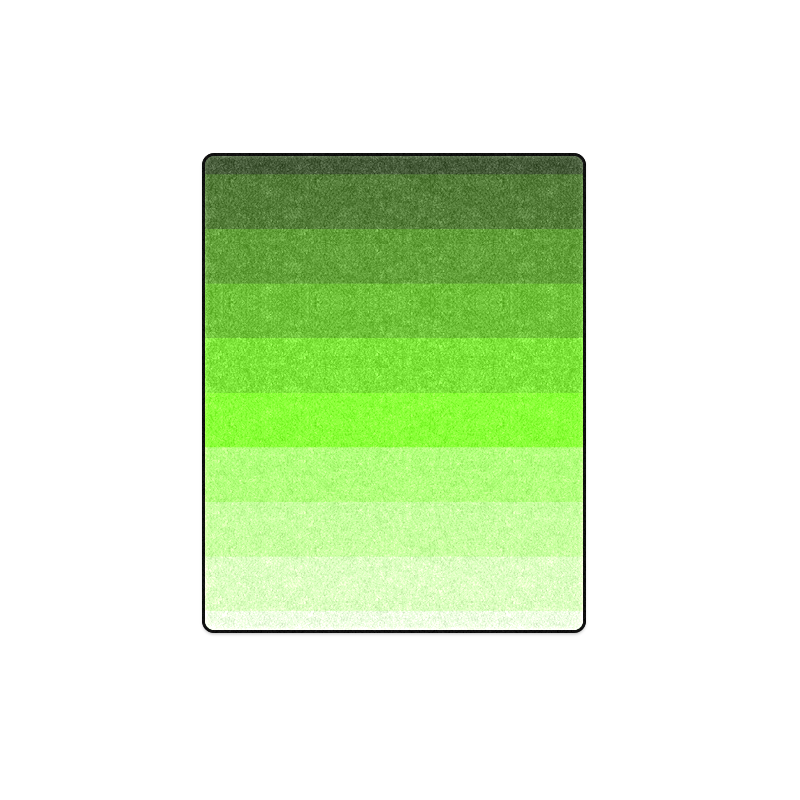Green stripes Blanket 40"x50"
