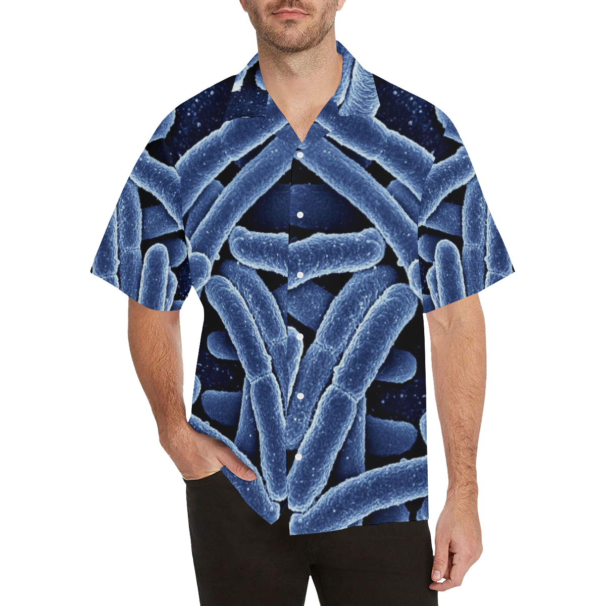 bacilli bacteria Hawaiian Shirt (Model T58)