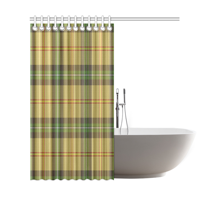 Saskatchewan tartan Shower Curtain 69"x70"