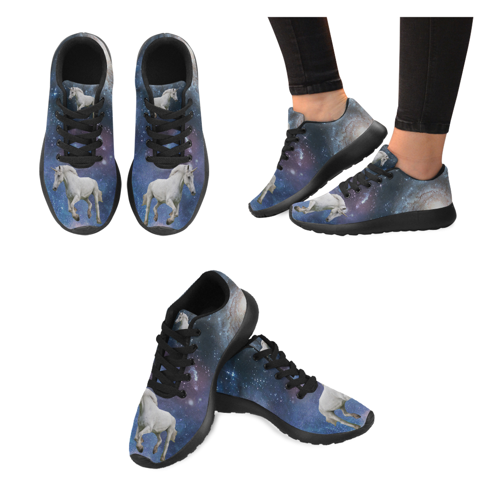 Unicorn and Space Men’s Running Shoes (Model 020)