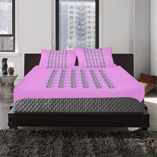 nounours 3g 3-Piece Bedding Set