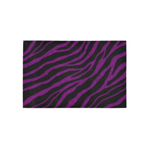Ripped SpaceTime Stripes - Purple Area Rug 5'x3'3''