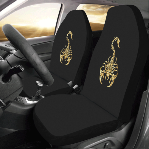 Golden Scorpion Car Seat Covers (Set of 2)