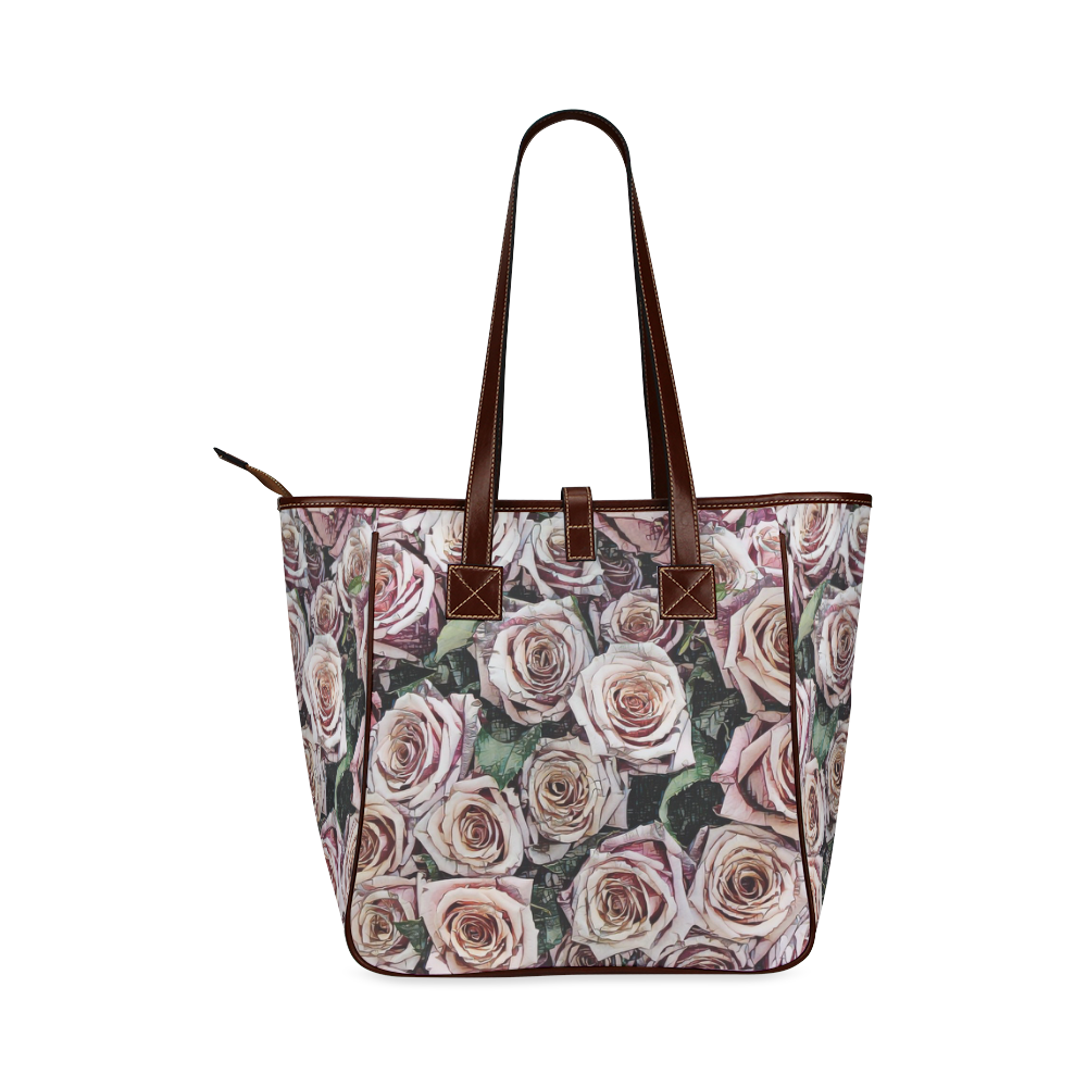 Impression Floral 9196 by JamColors Classic Tote Bag (Model 1644)