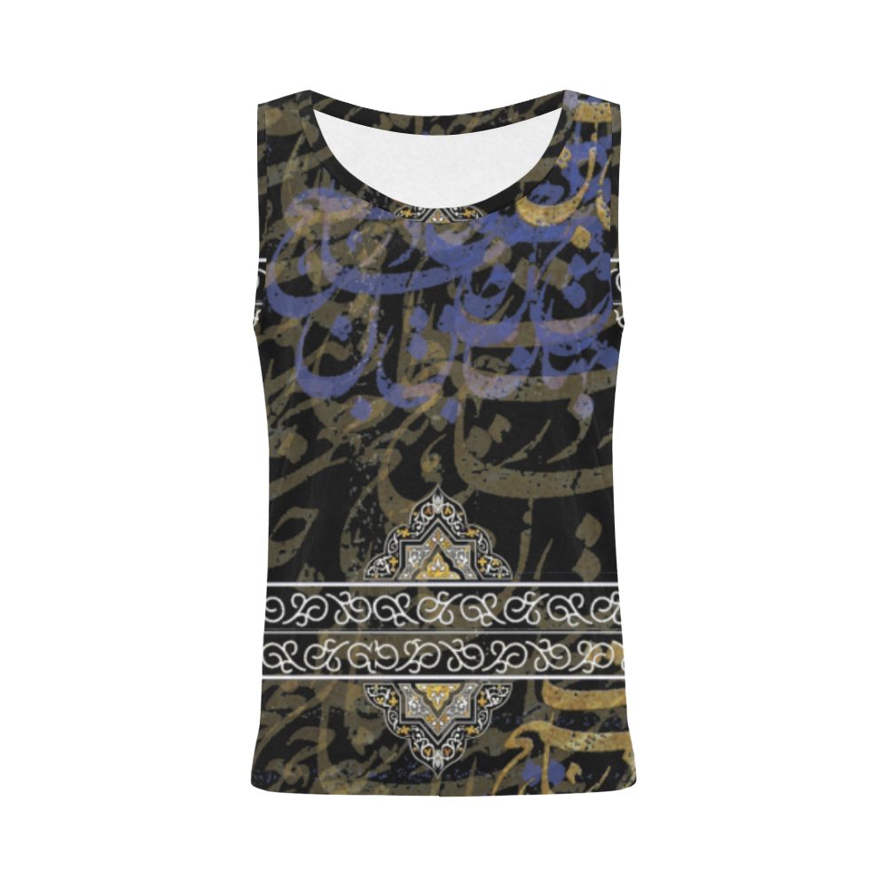 Jahan All Over Print Tank Top for Women (Model T43)