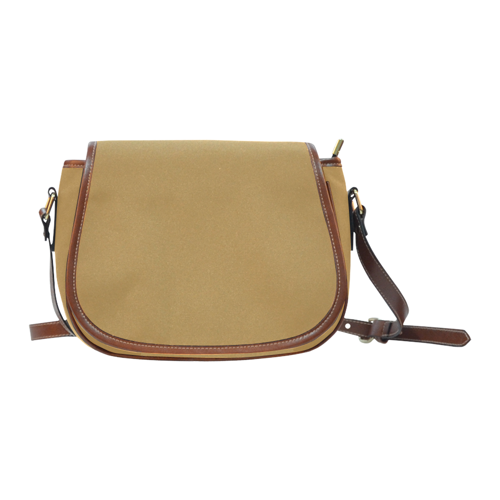 Tan Saddle Bag/Small (Model 1649) Full Customization