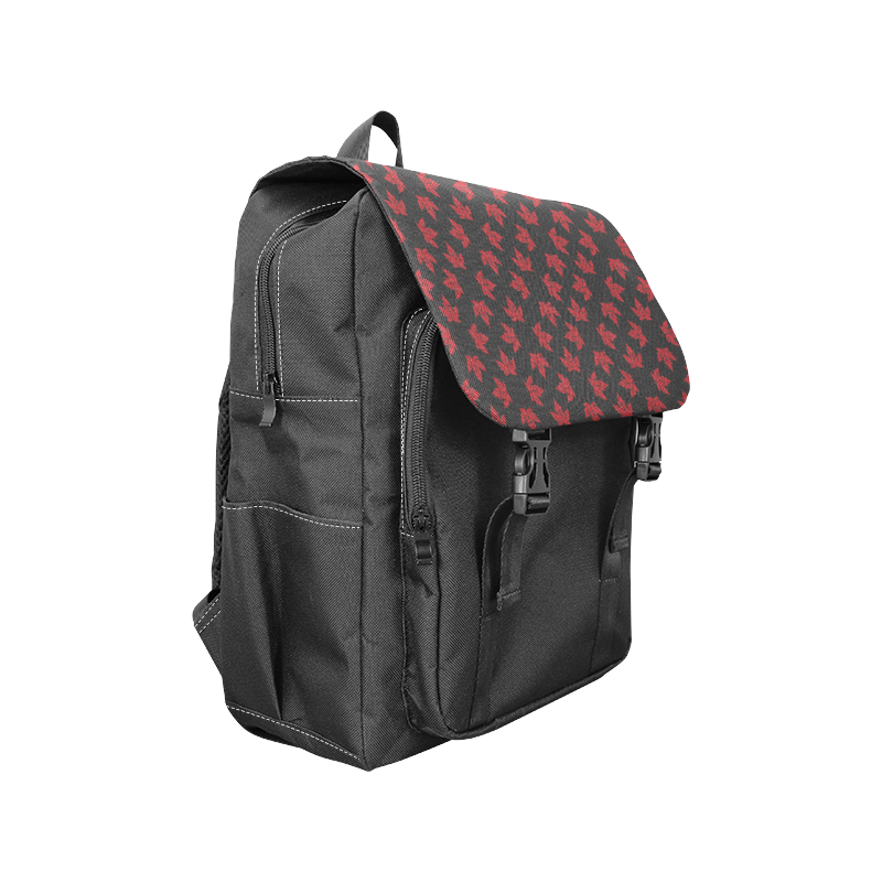 Cool Canada Backpacks Retro Black Casual Shoulders Backpack (Model 1623)