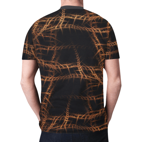 Trapped New All Over Print T-shirt for Men (Model T45)