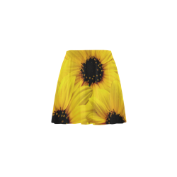 Sunflower Mini Skating Skirt (Model D36)