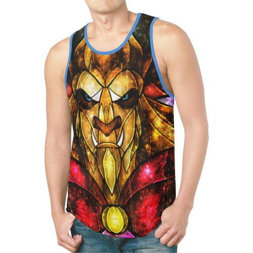 Beastly New All Over Print Tank Top for Men (Model T46)