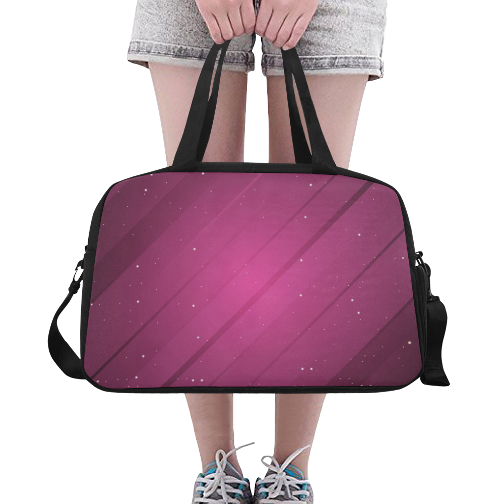Purple shades Fitness Handbag (Model 1671)