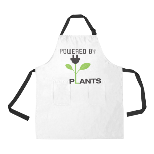 Powered by Plants All Over Print Apron