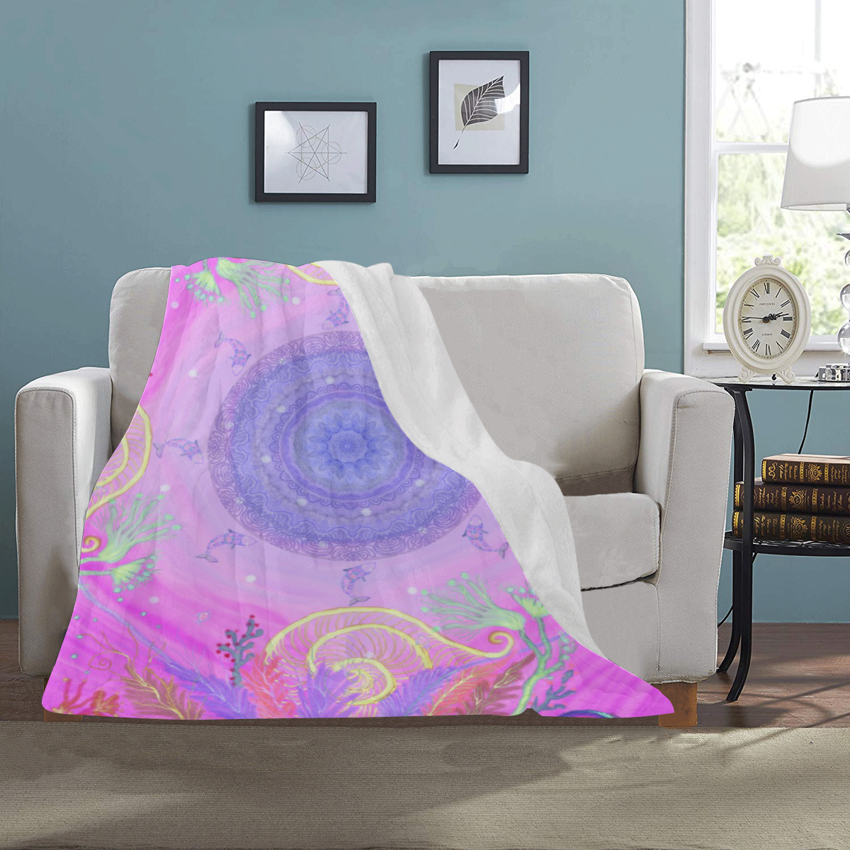 cosmos 6 Ultra-Soft Micro Fleece Blanket 30''x40''