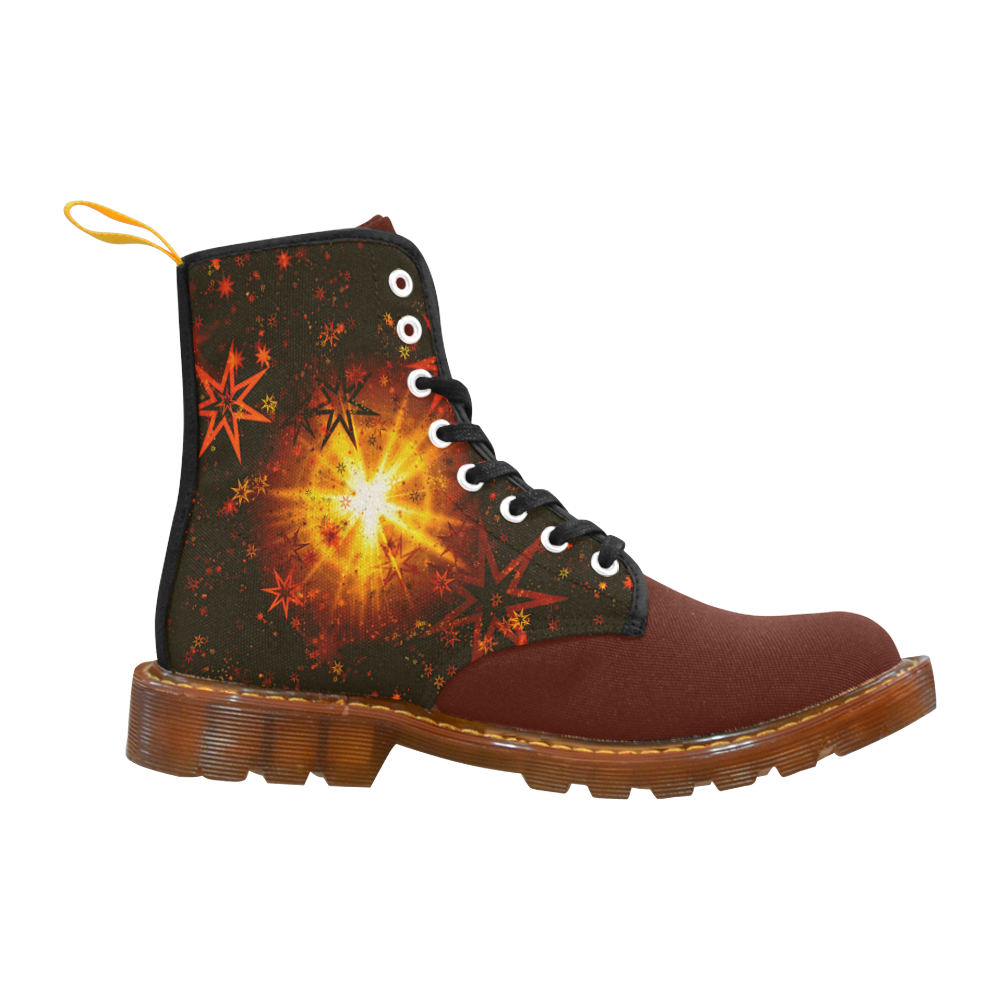 golden red galaxy Martin Boots For Men Model 1203H