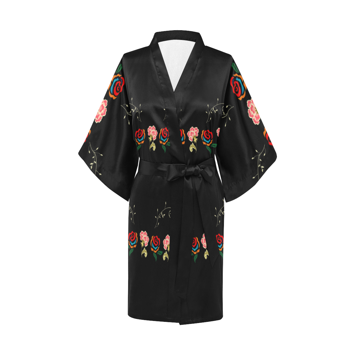 Armenian tricolor Roses Kimono Robe