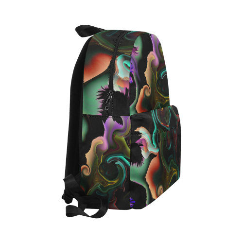 ink marble Unisex Classic Backpack (Model 1673)