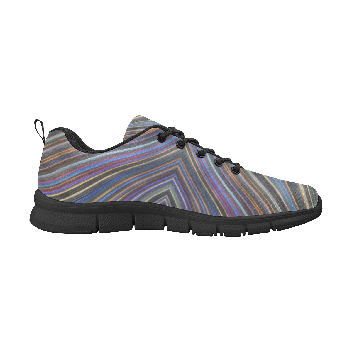 Wild Wavy X Lines 12 Women's Breathable Running Shoes (Model 055)