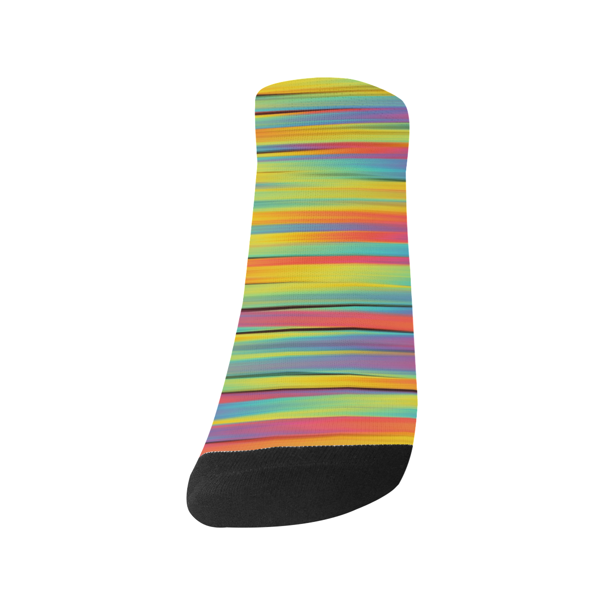 Rainbow Swirl Women's Ankle Socks