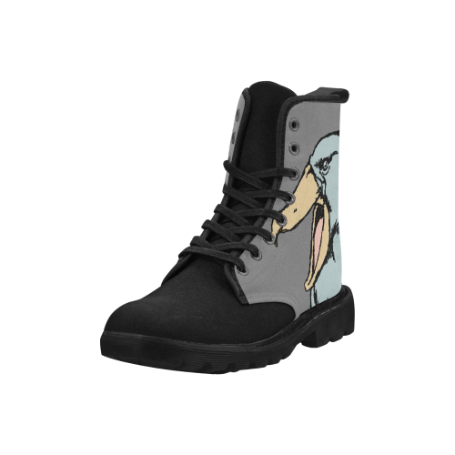 Boot Shoebill Martin Boots for Women (Black) (Model 1203H)