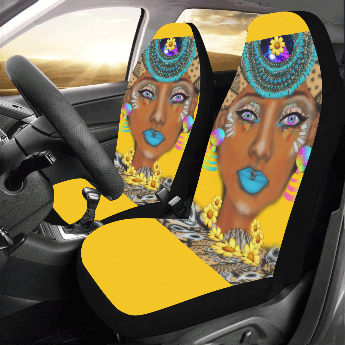 WIFI QUEEN2 Car Seat Covers (Set of 2)