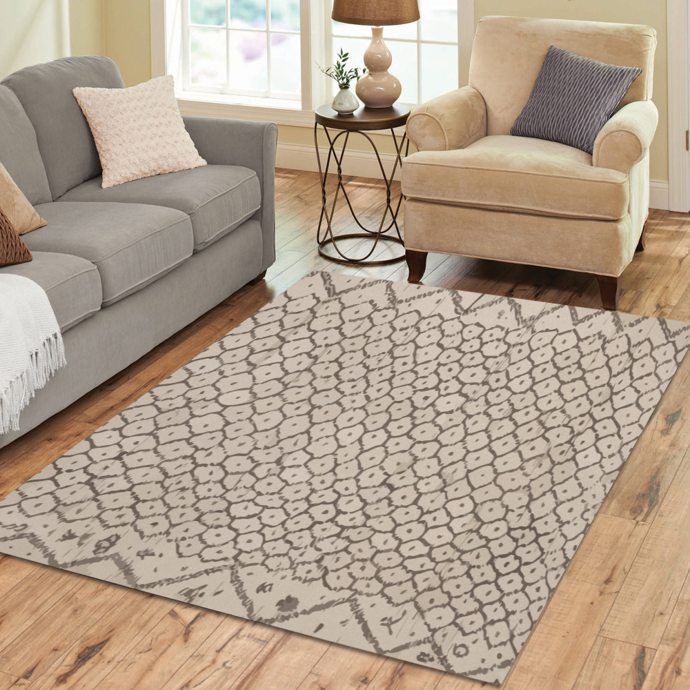 Moroccan rug inspiration with Simple geometric patterns Area Rug7'x5'