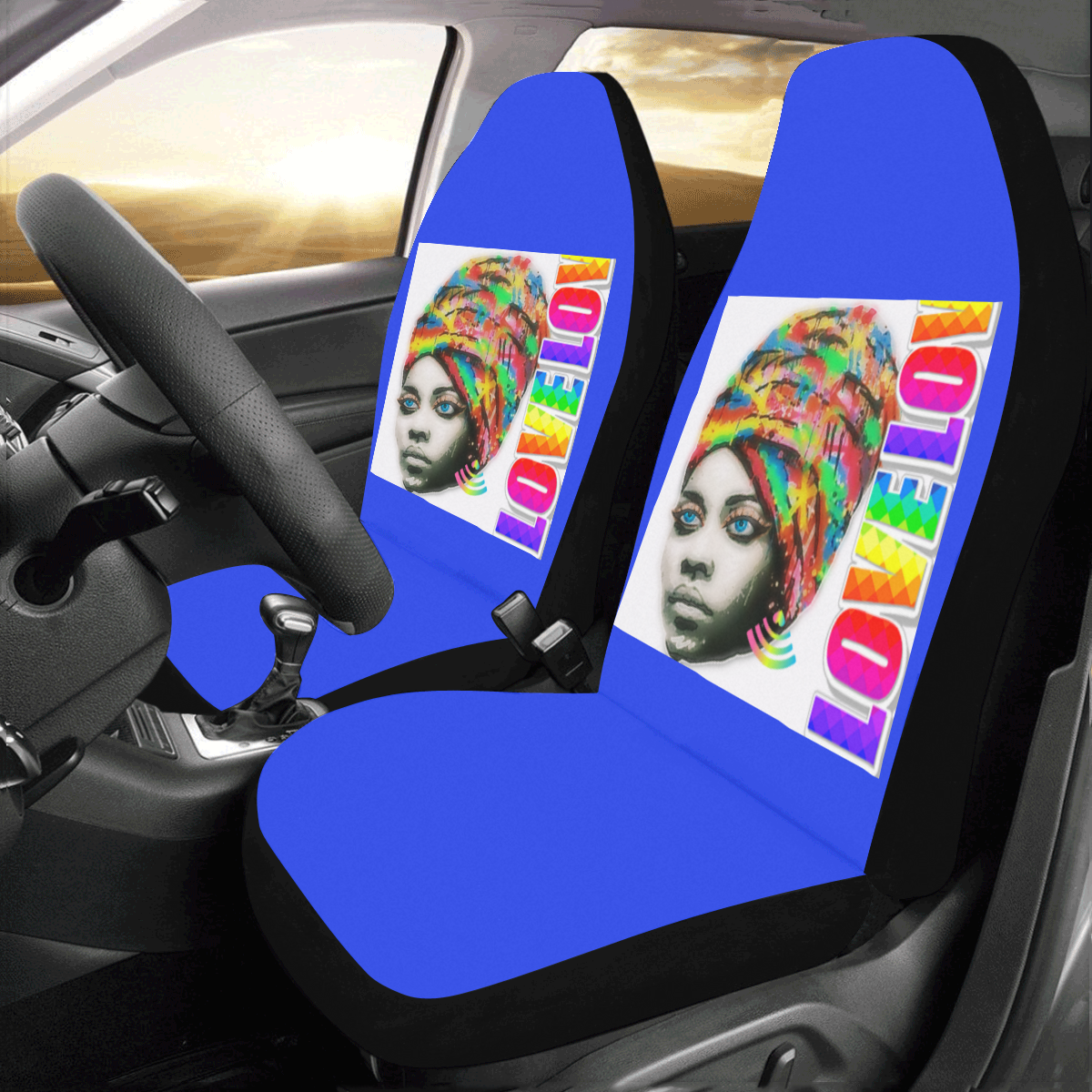 love nation18 Car Seat Covers (Set of 2)