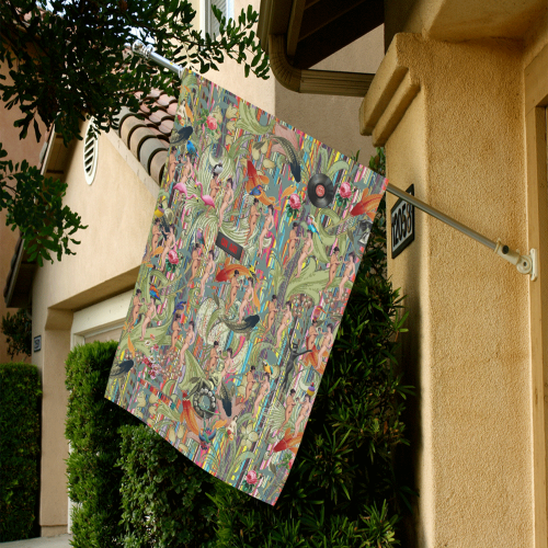Another Relaxing Sunday Garden Flag 28''x40'' （Without Flagpole）