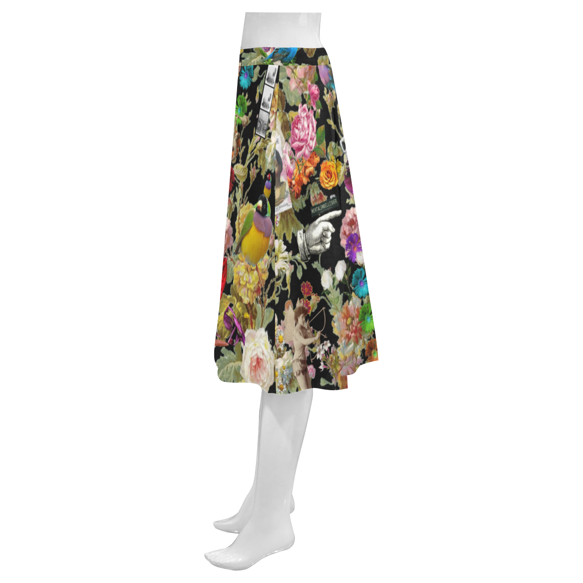 Let me Count the Ways Mnemosyne Women's Crepe Skirt (Model D16)