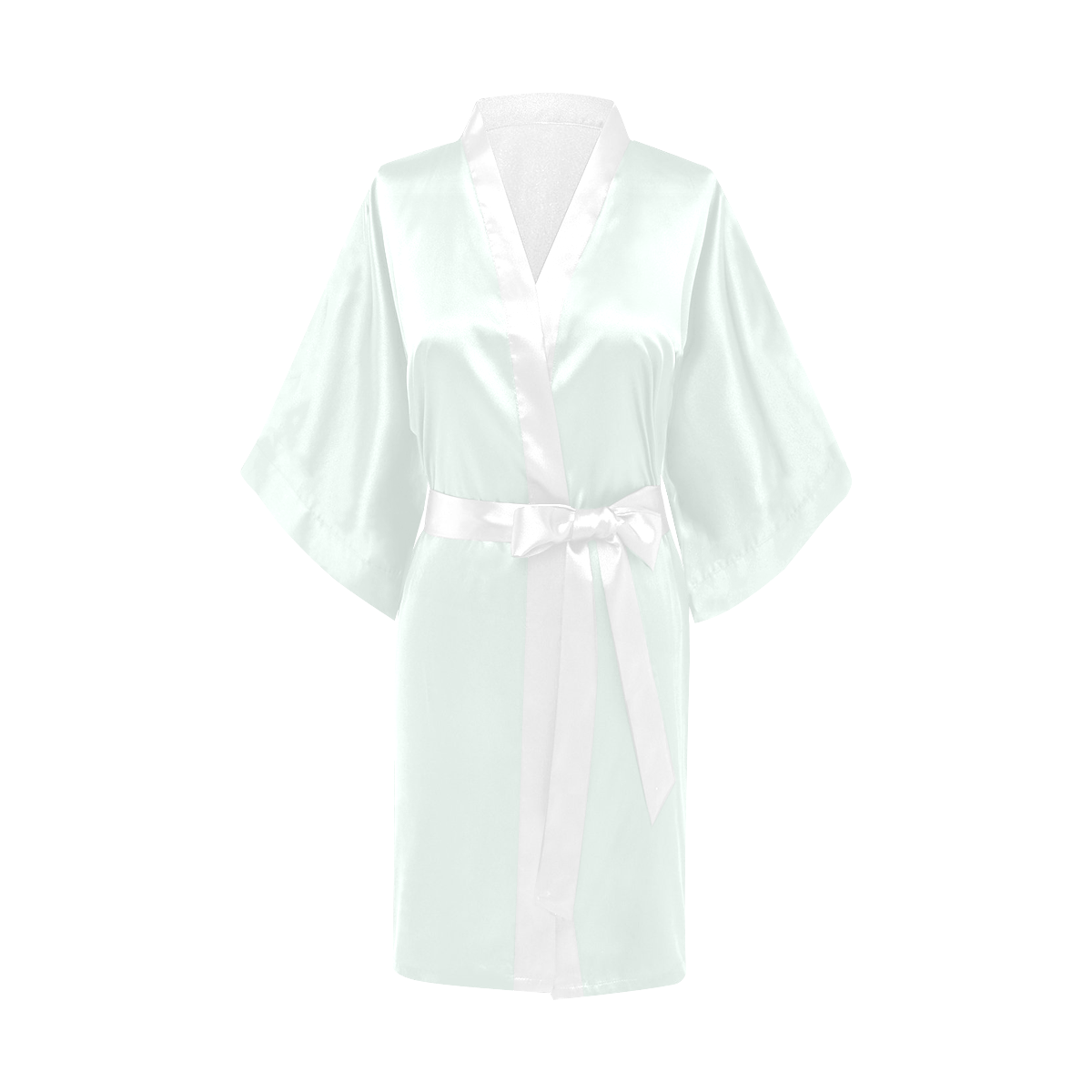 color mint cream Kimono Robe