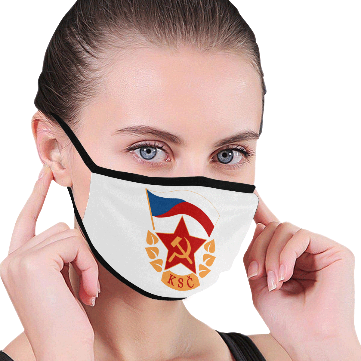 Communist Party of Czechoslovakia Mouth Mask