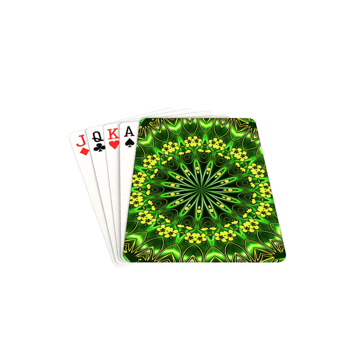 MANDALA GARDEN OF EDEN Playing Cards 2.5"x3.5"