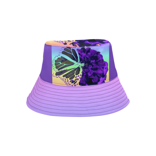 PUR Q T All Over Print Bucket Hat