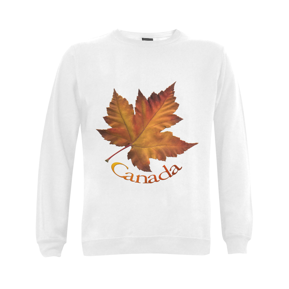 Canada Maple Leaf Sweatshirts Canada Souvenir Shirts Gildan Crewneck Sweatshirt(NEW) (Model H01)