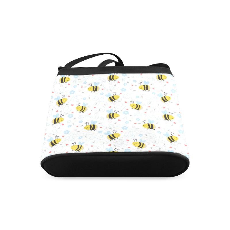 Cute Bee Pattern Crossbody Bags (Model 1613)