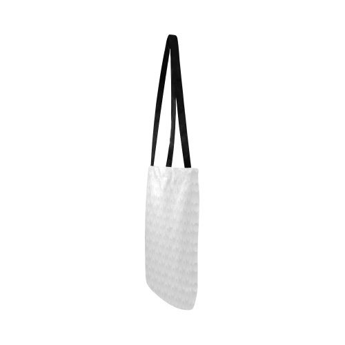 White Rombus Pattern Reusable Shopping Bag Model 1660 (Two sides)