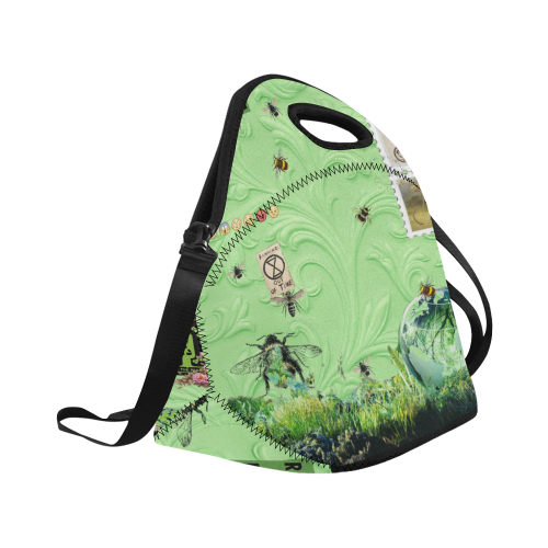 Running Out of Time 2 Neoprene Lunch Bag/Large (Model 1669)