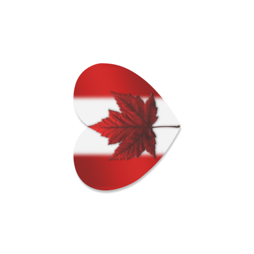 Canadian Flag Coasters Canada Souvenirs Heart Coaster