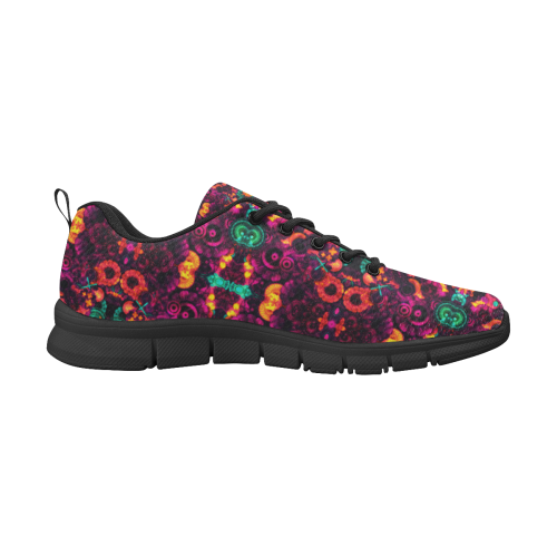 spiritual abstract art Women's Breathable Running Shoes (Model 055)
