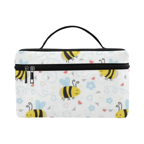 Cute Bee Pattern Lunch Bag/Large (Model 1658)
