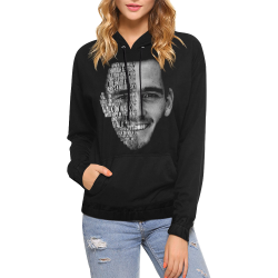 YNWA Robertson All Over Print Hoodie for Women (USA Size) (Model H13)
