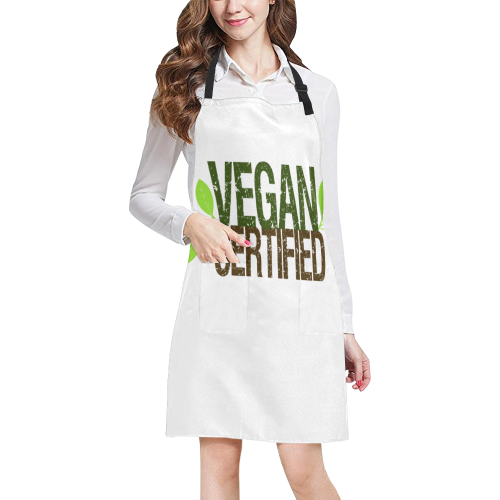 Vegan Certified All Over Print Apron