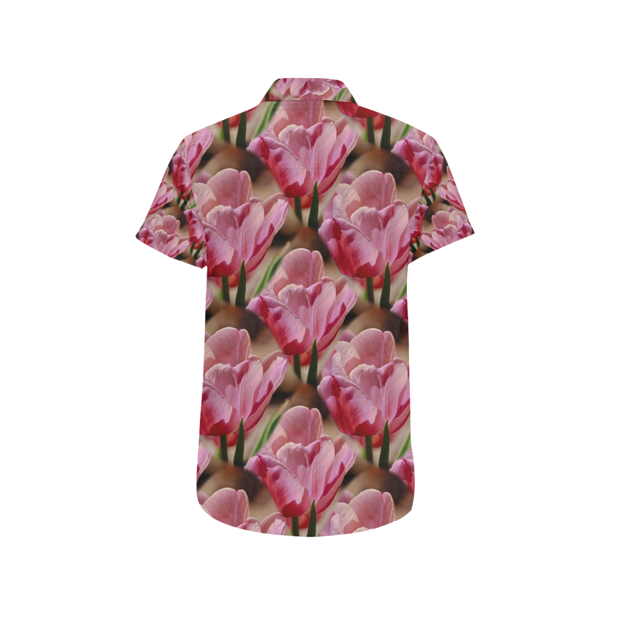 Tulip20170436_by_JAMColors Men's All Over Print Short Sleeve Shirt (Model T53)