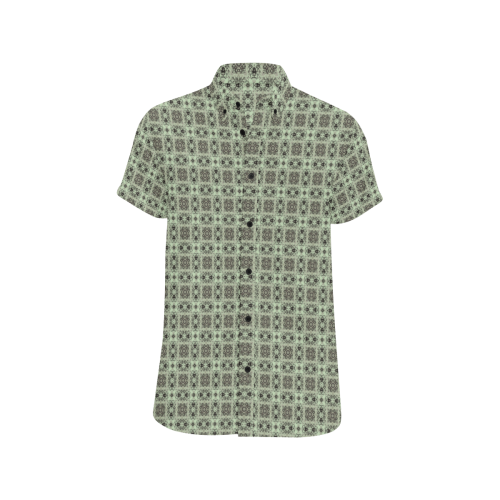Model #118b| Men's All Over Print Short Sleeve Shirt (Model T53)