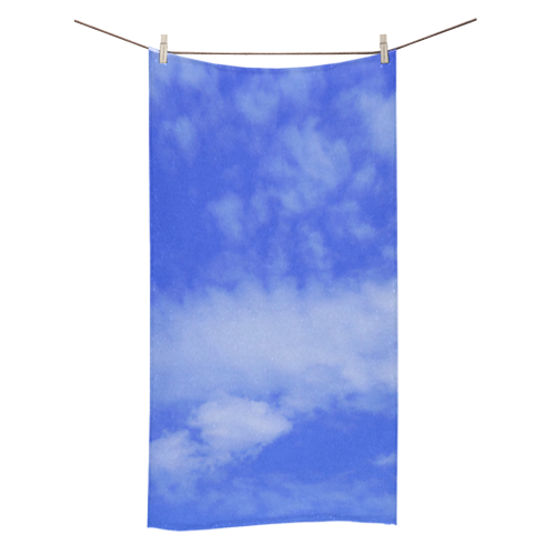 Blue Clouds Bath Towel 30"x56"