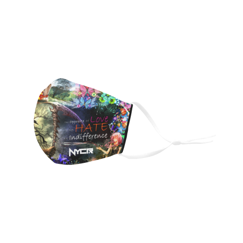NYCR Opposite of Love Mask 3D Mouth Mask with Drawstring (2 Filters Included) (Model M04) (Non-medical Products)