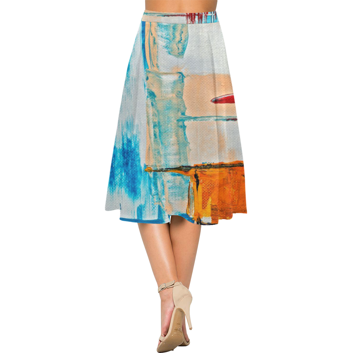 oil_h Aoede Crepe Skirt (Model D16)