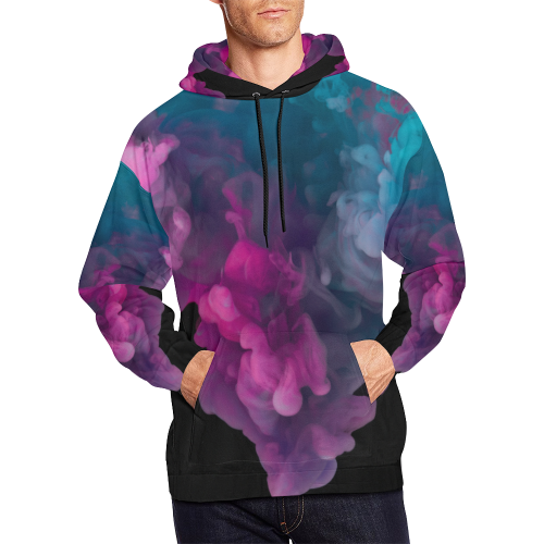 3D Air Art All Over Print Hoodie for Men/Large Size (USA Size) (Model H13)